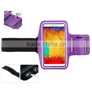 2015 Best Mobile Phone Accessories Soft Lycra Material Sport Stretch Armband thumbnail-3