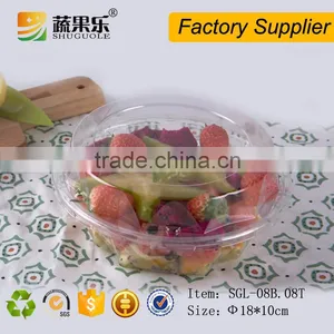 Disposable Plastic Transparent Deli Container Clear Food Grade Salad Box thumbnail-5