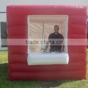 Size Color Customized Inflatable Ticket Booth thumbnail-1