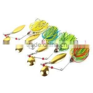 4Colors 20.5g Fishing Lure Spirit Spinner Bait Soft Lures Fishing Hard Bait Blades Hooks Metal Spoons Buzzbait thumbnail-5