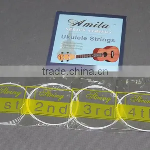 Amola Ukulele Strings Soprano Concert Tenor 21" 23" 26" Ukulele Strings (Paper Box Pack,Black White Clear Choose) thumbnail-2