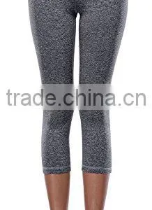 Women's Activewear Yoga Pants High Rise Slim Fit Tights Cropped Capris thumbnail-5