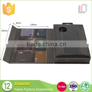 ShenZhen Empty UV Book Shape Recyclable Paperboard Iphone Case Paper Packing Box With Logo thumbnail-4