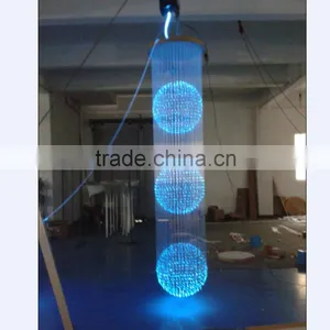 High Quality Remote Control Side Glow Fiber Optic Crystal Ball Lamp thumbnail-4