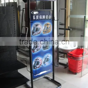 Metal Safety Helmet Stand With Advertising Brand thumbnail-2