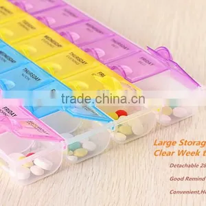 China Manufacture Plastic Pocket Size Pill Box thumbnail-4