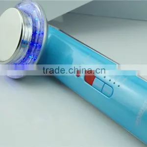 2015New Portable Home Use 1Mhz Ultrasonic Ultrasonic Weight Loss Machine Plus Led Therapy and Galvanic Beauty thumbnail-5