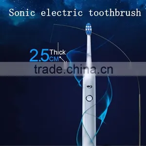 Sonic Vibration Rechargable Travel Electric Toothbrush thumbnail-1