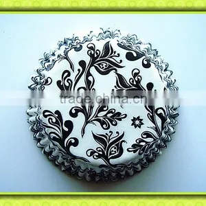Dessert Cup With Printed Flower Patterns thumbnail-5