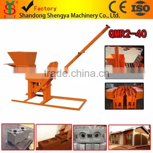 Hot-selling Product in Nigeria Small Scale Manual Clay Brick Making Machine,interlocking Brick Machine thumbnail-1