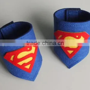Holloween Superhero Costume Super Hero Cape and Wristband Dress up for Kids thumbnail-5