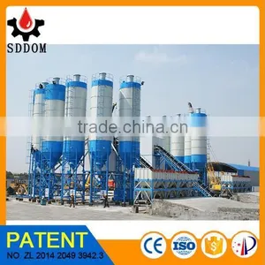 2016 New Design DOM HZS Concrete Mixing Plant for Sale thumbnail-1