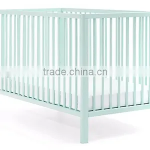 120x60cm Mattress Europe New Born Wooden Baby Bed thumbnail-3
