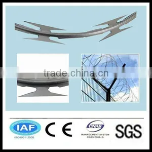 Wholesale China CE&ISO Certificated Stainless Steel Concertina Razor Barbed Wire(pro Manufacturer) thumbnail-1