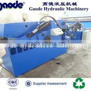 HC43-1600 160Tons Manual Hydraulic Cutting Shear For Scrap Metal thumbnail-1