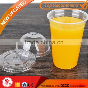 24oz Transparent Reusable Plastic Cup Printing for Beverage thumbnail-1