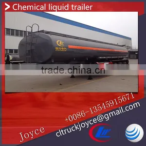 3 Axles Hydrochloric Acid Or Sulfuric Acid Transporting Trailer thumbnail-1