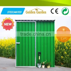 2015 Eco Friendly Shed Low Price Green Aluminium Garden Shed for Storage thumbnail-1