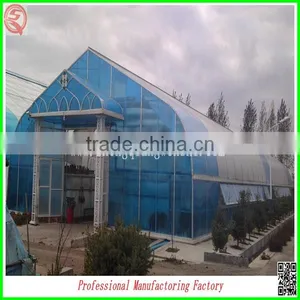 Economic and Eco-friendly Single-span Solar Greenhouse for Plant Growing With Arched Type thumbnail-3