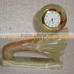 Top Qulaity GOOD QUALITY New Design 2017 CLOCKS ONYX MARBLE HANDICRAFTS thumbnail-2
