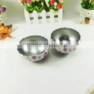 Ball Shape Gift Packing Metal Tin Small Round Tin Cans Custom Size thumbnail-4