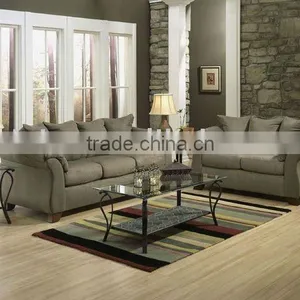 One Seater | Two Seater | Three Seater | Modern Sofa Set Made in Genuine Leather | Modern Fabric Sofa Set B400006 thumbnail-1