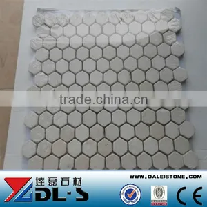 Crema Marfil Marble Mosaic Tile, Beige Marble Mosaic Tile thumbnail-1