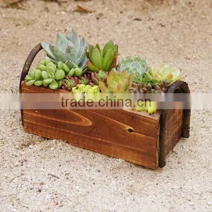 2016 Special Design Rectangular Indoor Wooden Planters thumbnail-1
