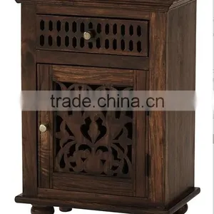 Antique Wooden Side Table thumbnail-3