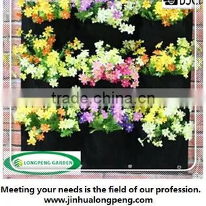 Living Indoor Wall Garden Planter Bags,Vertical Wall-mounted Polyester Wall Planting Bags,Flower Grow Bag thumbnail-1