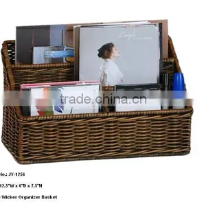 2014 New Divider Wicker Magazine Rack Linyi thumbnail-1
