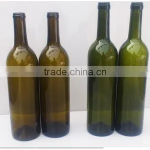Red Wine Glass Bottle Colorful Glass Bottle thumbnail-3