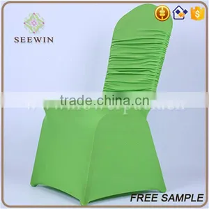 Normal Pattern Ruffled Cheap Spandex Chair Cover thumbnail-5