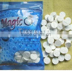Non-woven Fabric Disposable Compressed Magic Tissue thumbnail-2