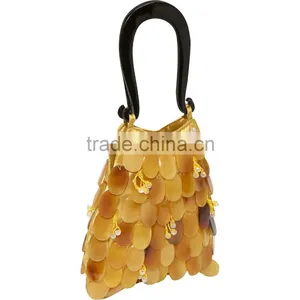 High Quality Best Selling Buffalo Horn Evening Bag From Vietnam thumbnail-1