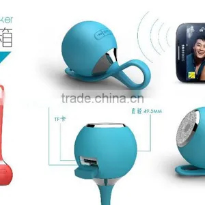 Innovative Product 2017 Portable Pumpkin Mini Wireless Bluetooth4.1 Speaker thumbnail-1