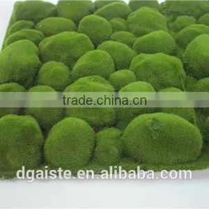 Indoor Decoration Flocking Moss Rock Shape Wall Moss Panel Backdrop thumbnail-4