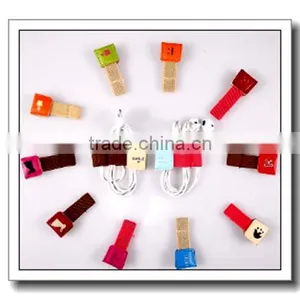 PU Earphone Cable Winder,headphone Winder,cable Winder for Wholesale thumbnail-1