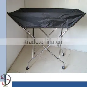 Folded Ball Cart With Casters thumbnail-1