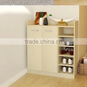 An Introductory Contracted Shoe Cabinet, Porch Wooden Shoe Rack thumbnail-3