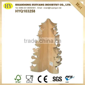 Unfinished Home Wooden Tree Decoration Wholesale thumbnail-1