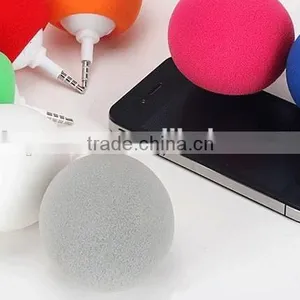 Hot Sale Best Promotion Gift Cheap Price Portable Sponge Ball Mini Speaker for Mobile thumbnail-4