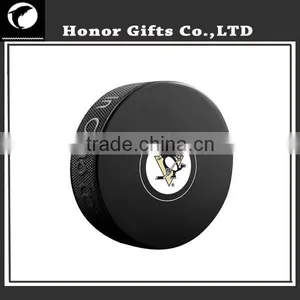 Rubber Custom Logo Printing Ice Hockey Puck thumbnail-3