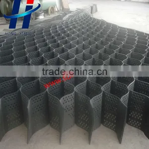 Smooth Black Perforated HDPE Geocell thumbnail-2