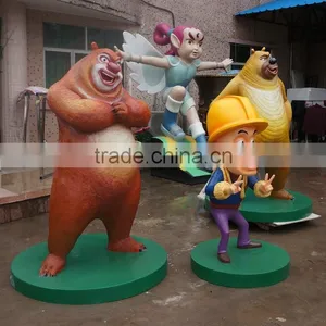 Fiberglass Movie Bears Cartoon Statue thumbnail-2