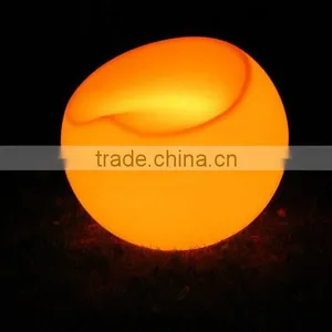Led Wedding Chair/ Modern Outdoor Furniture Plastic Led Sofa/led Colorful Chair With Rgb Color thumbnail-1