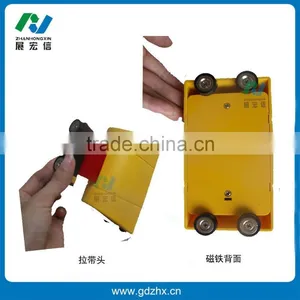 Retractable Belt Barrier Wall Mounted Barrier Tensile System thumbnail-1