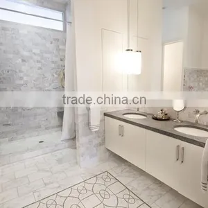 Affordable House Decorative Natural Stone White Marble Tile With Great Price thumbnail-2