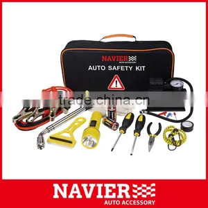 EMK-122L 22pcs Portable Car Emergency Tool Kit Auto Safety Kit thumbnail-1
