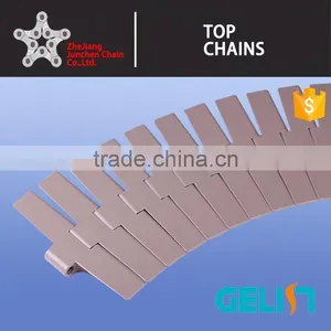 882TAB Plastic Plate Conveyor Belt for Bottles thumbnail-1
